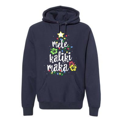 Mele Kalikimaka Shirt For Women Hawaiian Hawaii Christmas Premium Hoodie