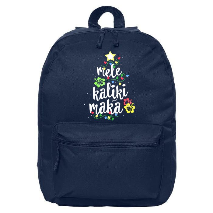 Mele Kalikimaka Shirt For Women Hawaiian Hawaii Christmas 16 in Basic Backpack
