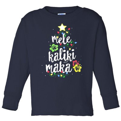 Mele Kalikimaka Shirt For Women Hawaiian Hawaii Christmas Toddler Long Sleeve Shirt