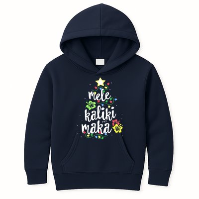 Mele Kalikimaka Shirt For Women Hawaiian Hawaii Christmas Kids Hoodie