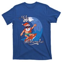 Mele Kalikimaka Surfing Papa Mele Father Christmas Cute Gift T-Shirt