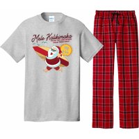 Mele Kalikimaka Surfer Santa Claus Pajama Set