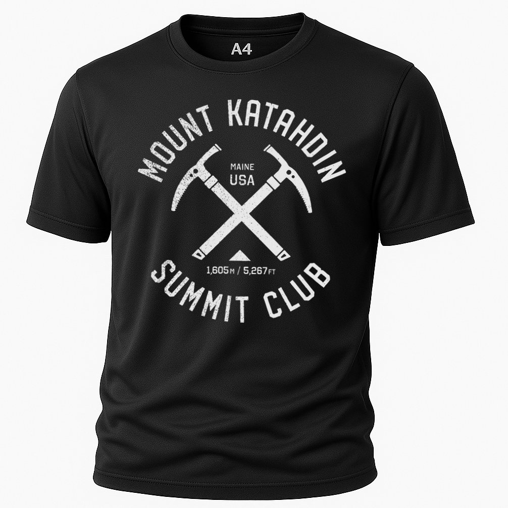 Mount Katahdin Summit Club I Climbed Katahdin Cooling Performance Crew T-Shirt