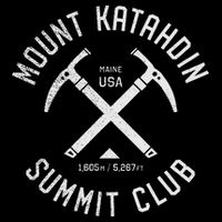 Mount Katahdin Summit Club I Climbed Katahdin Flat Bill Trucker Hat