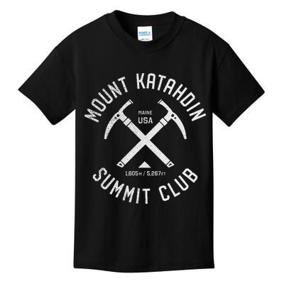 Mount Katahdin Summit Club I Climbed Katahdin Kids T-Shirt