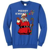 Merry Kwanzaa Santa Black Christmas African American Sweatshirt