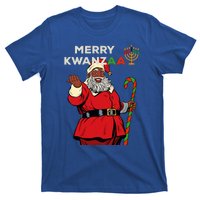 Merry Kwanzaa Santa Black Christmas African American T-Shirt