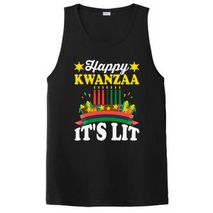 Happy Kwanzaa It's Lit African American PosiCharge Competitor Tank