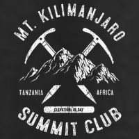 Mount Kilimanjaro Summit Club I Climbed Mt Kilimanjaro 7 Panel Mesh Trucker Snapback Hat