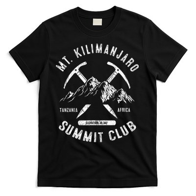 Mount Kilimanjaro Summit Club I Climbed Mt Kilimanjaro T-Shirt