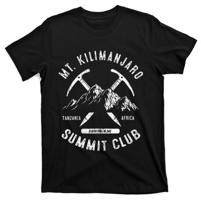 Mount Kilimanjaro Summit Club I Climbed Mt Kilimanjaro T-Shirt