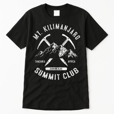 Mount Kilimanjaro Summit Club I Climbed Mt Kilimanjaro Tall T-Shirt