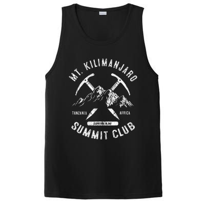 Mount Kilimanjaro Summit Club I Climbed Mt Kilimanjaro PosiCharge Competitor Tank