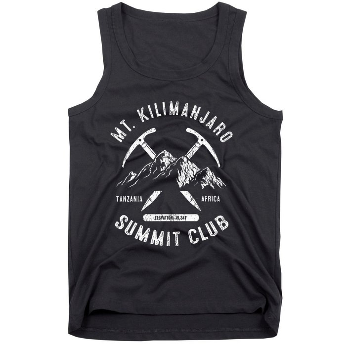 Mount Kilimanjaro Summit Club I Climbed Mt Kilimanjaro Tank Top