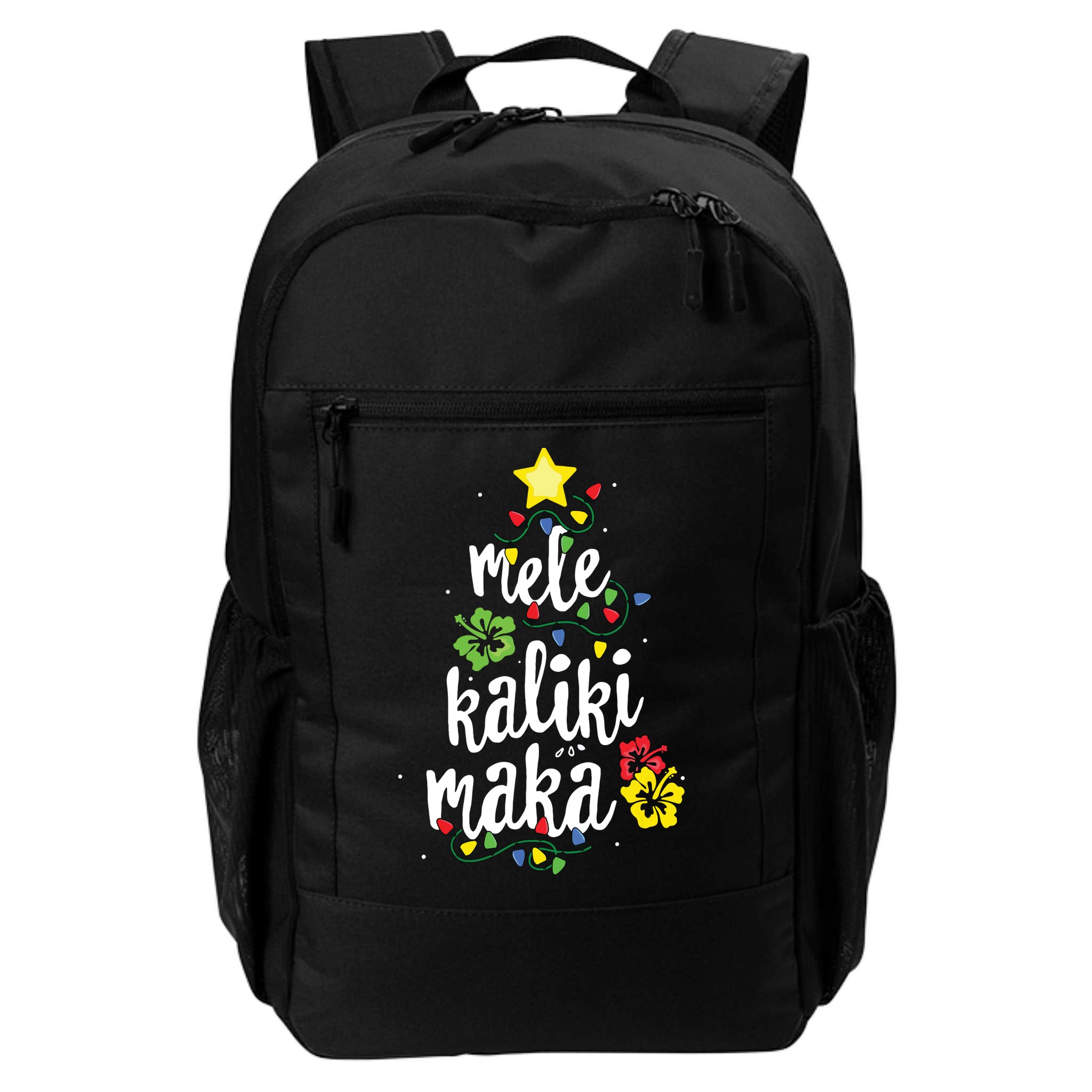 Mele Kalikimaka Shirts For Women Hawaiian Hawaii Christmas Backpack