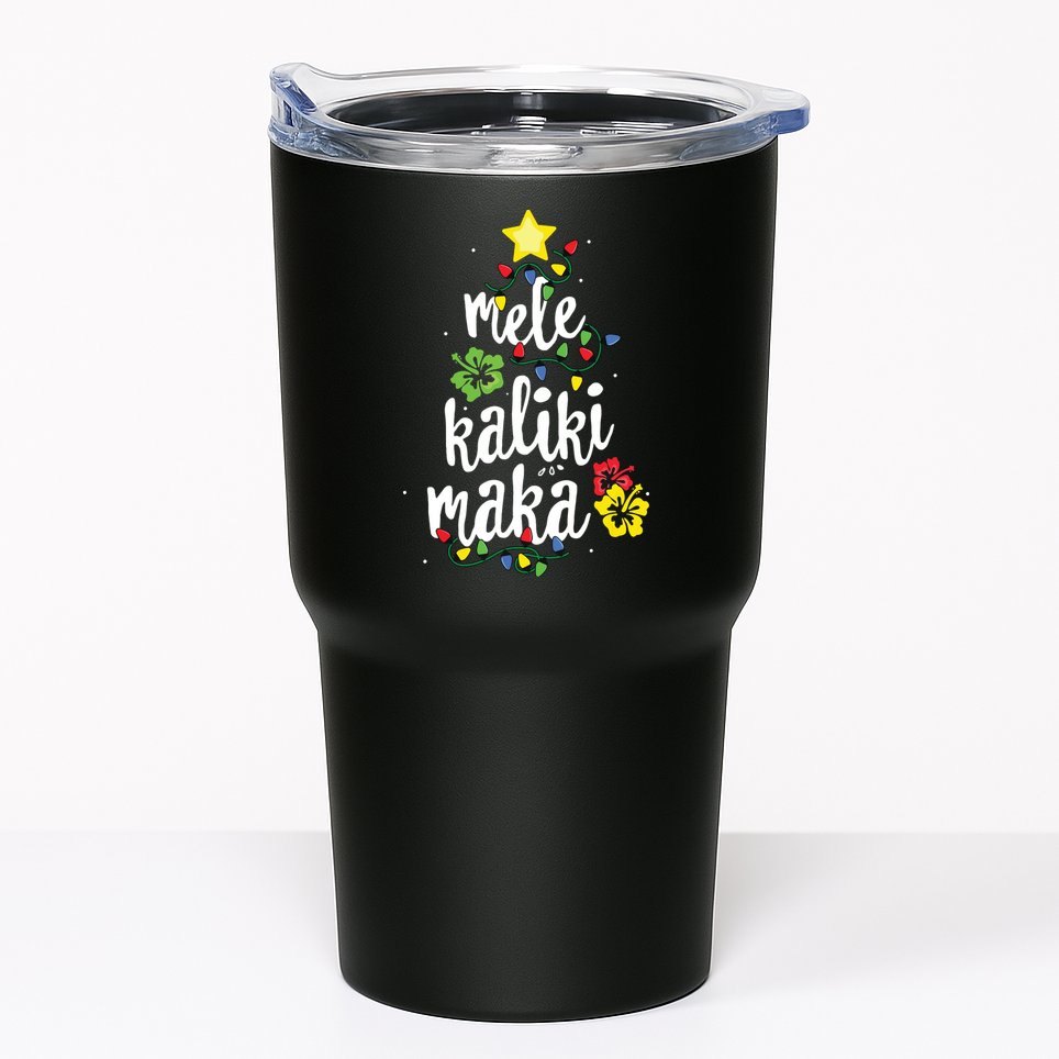Mele Kalikimaka Shirts For Women Hawaiian Hawaii Christmas Tumbler