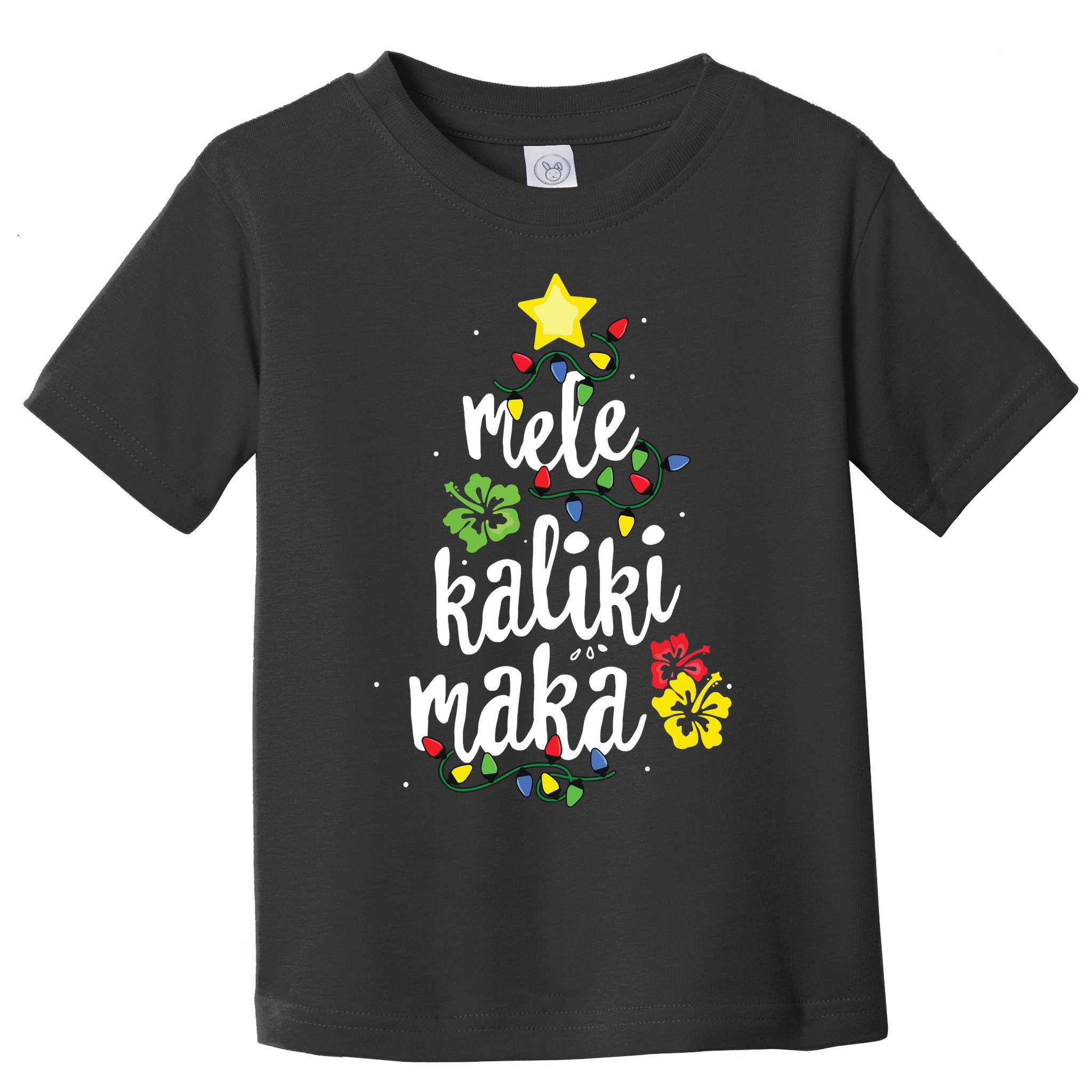 Mele Kalikimaka Shirts For Women Hawaiian Hawaii Christmas Toddler T-Shirt