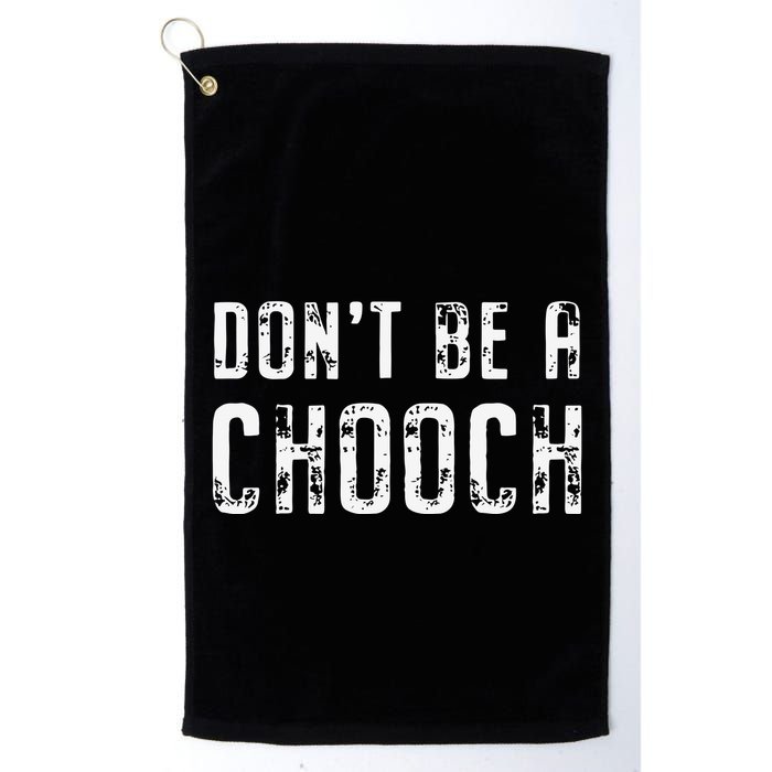 Mi Ke Sorrentino Don’T Be A Chooch Golf Towel