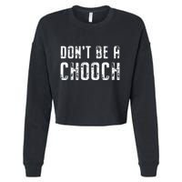 Mi Ke Sorrentino Don’T Be A Chooch Cropped Pullover Crew