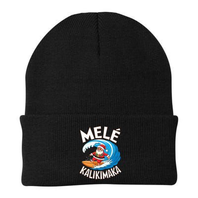 Mele Kalikimaka Surfing Santa Xmas Beanie