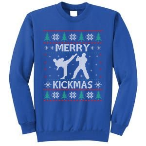 Merry Kickmas Taekwondo Christmas Ugly Sweater Xmas Funny Cute Gift Sweatshirt