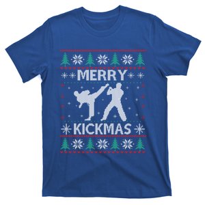 Merry Kickmas Taekwondo Christmas Ugly Sweater Xmas Funny Cute Gift T-Shirt