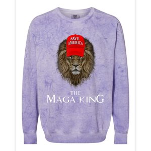 Maga King, The Great Maga King, Ultra Maga Colorblast Crewneck Sweatshirt