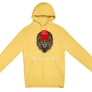 Maga King, The Great Maga King, Ultra Maga Premium Pullover Hoodie