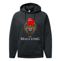 Maga King, The Great Maga King, Ultra Maga Performance Fleece Hoodie