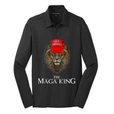 Maga King, The Great Maga King, Ultra Maga Silk Touch Performance Long Sleeve Polo