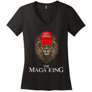 Maga King, The Great Maga King, Ultra Maga Women's V-Neck T-Shirt