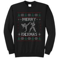 Merry Kickmas Taekwondo Christmas Ugly Sweater Xmas Funny Sweatshirt