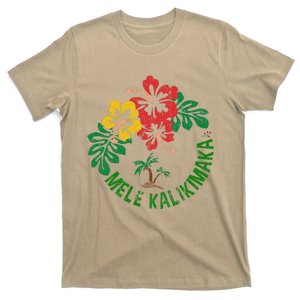 Mele Kalikimaka Tropical Christmas Hawaiian Xmas T-Shirt