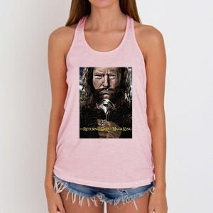 Ultra Maga Maga King The Great Maga King Women's Knotted Racerback Tank