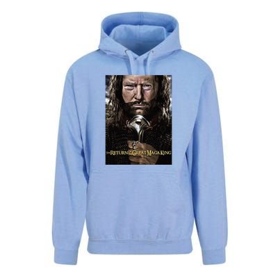 Ultra Maga Maga King The Great Maga King Unisex Surf Hoodie