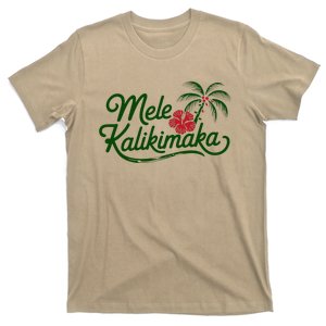 Mele Kalikimaka Tropical Christmas Hawaiian Xmas T-Shirt