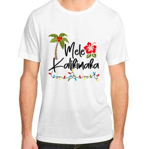 Mele Kalikimaka Tropical Christmas Hawaiian Xmas Adult ChromaSoft Performance T-Shirt