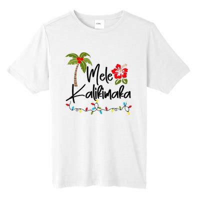 Mele Kalikimaka Tropical Christmas Hawaiian Xmas Tall Fusion ChromaSoft Performance T-Shirt