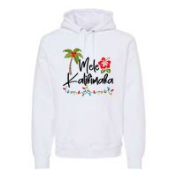 Mele Kalikimaka Tropical Christmas Hawaiian Xmas Premium Hoodie