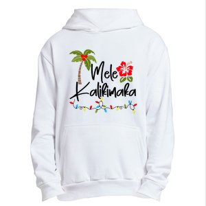 Mele Kalikimaka Tropical Christmas Hawaiian Xmas Urban Pullover Hoodie