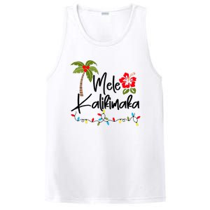 Mele Kalikimaka Tropical Christmas Hawaiian Xmas PosiCharge Competitor Tank