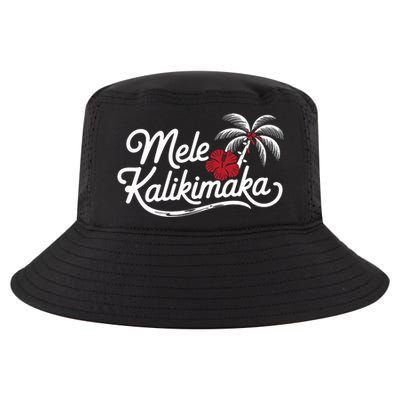 Mele Kalikimaka Tropical Christmas Hawaiian Xmas Design Cool Comfort Performance Bucket Hat