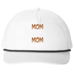 Mom Knows Thats Why Mom Cares Mothers Design Gift Snapback Five-Panel Rope Hat