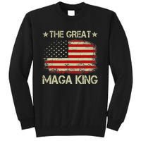 Maga King, The Great Maga King, Ultra Maga Tall Sweatshirt