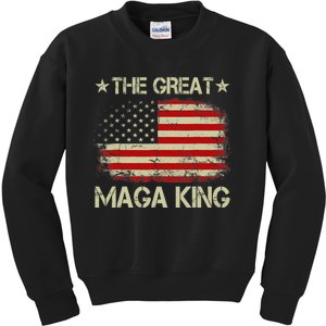 Maga King, The Great Maga King, Ultra Maga Kids Sweatshirt