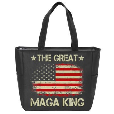 Maga King, The Great Maga King, Ultra Maga Zip Tote Bag