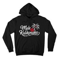 Mele Kalikimaka Tropical Christmas Hawaiian Xmas Hoodie