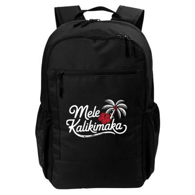 Mele Kalikimaka Tropical Christmas Hawaiian Xmas Backpack