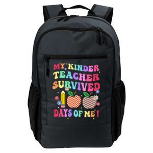 My Kindergarten Teacher Survived 100 Days Of Me Fun School Gift Daily Commute Backpack