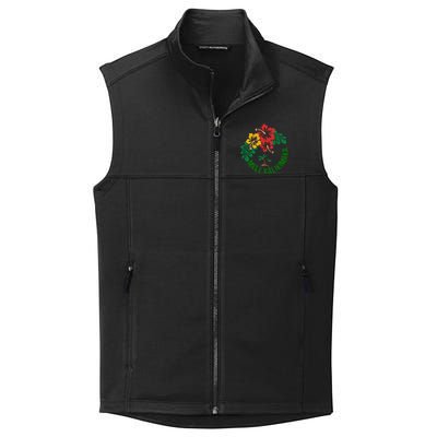 Mele Kalikimaka Tropical Christmas Hawaiian Xmas Collective Smooth Fleece Vest